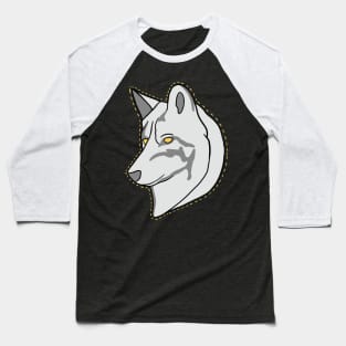 Wolf Glowing in the Dark Baseball T-Shirt